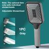 Supercharged Bathroom Bath Shower Mixer Faucet Set Shower Accessories Household Copper Nozzle Set Universal Shower Head System