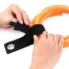 4PCS Heavy-Duty Hose Storage Straps Reusable Power Cord Management Nylon Heavy Cord Extension Cord Storage Organizer Straps