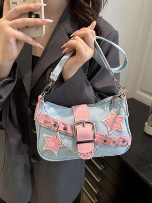 Retro Chic Underarm Crossbody Bag: Versatile Autumn/Winter Commuter Handbag