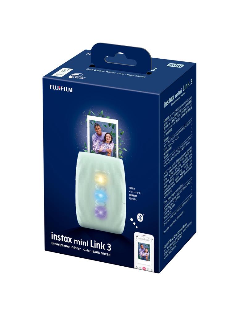 Fujifilm instax mini Link3 Sage Green Smartphone Printer