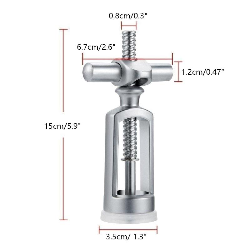Zinc Alloy Vintage Wine Bottle Opener Europe Red Leverage Design Opening Can Cork Puller Remover Champagne Bar Tools
