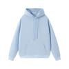 Men's Heavyweight Antibacterial Faux Cotton Hoodie - Solid Color, Unisex, Fall/Winter Essential