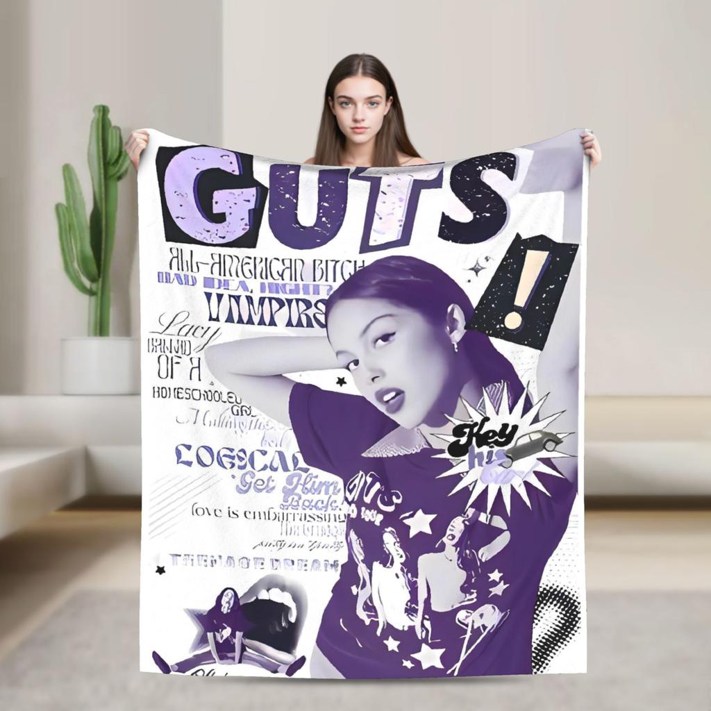 Warm Blanket Camping  Throw Blanket  Flannel Bedspread For Couch Chair Sofa Bed O-Oli-via Vampire  Funny Sofa Bed Cover
