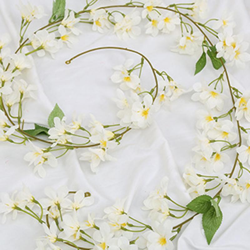 Artificial Flower Single Branch Embroidered Ball Flower Decoration Wedding Handmade Bouquet Artificial Flower Home Decoration