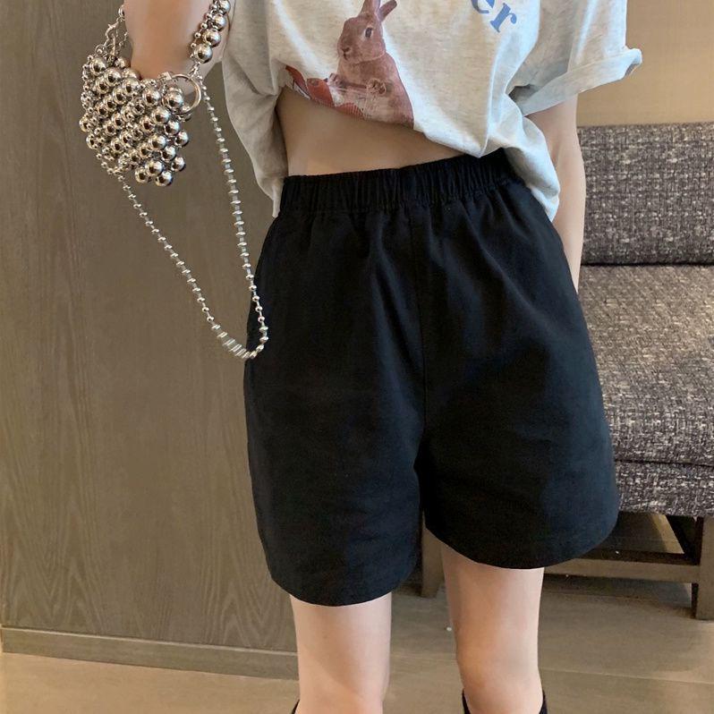 

Korean Style Women s Workwear Shorts - Loose, Slimming, Versatile, Trendy, Plus Size, Wide Leg, Hot Girl Sports Casual Pants S (70-90 jin)