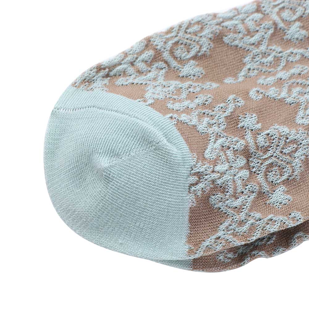 Print Cotton Middle Tube Hosiery Korean Style Socks Girls Jacquard Socks College Style Hosiery