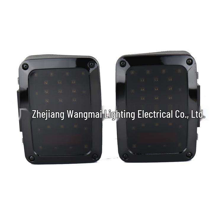 JEEP Wrangler LED Taillight Assembly for First Gen - Universal Fit & Brake Light