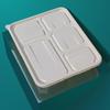 Eco-Friendly 5-Compartment Corn Starch Meal Box