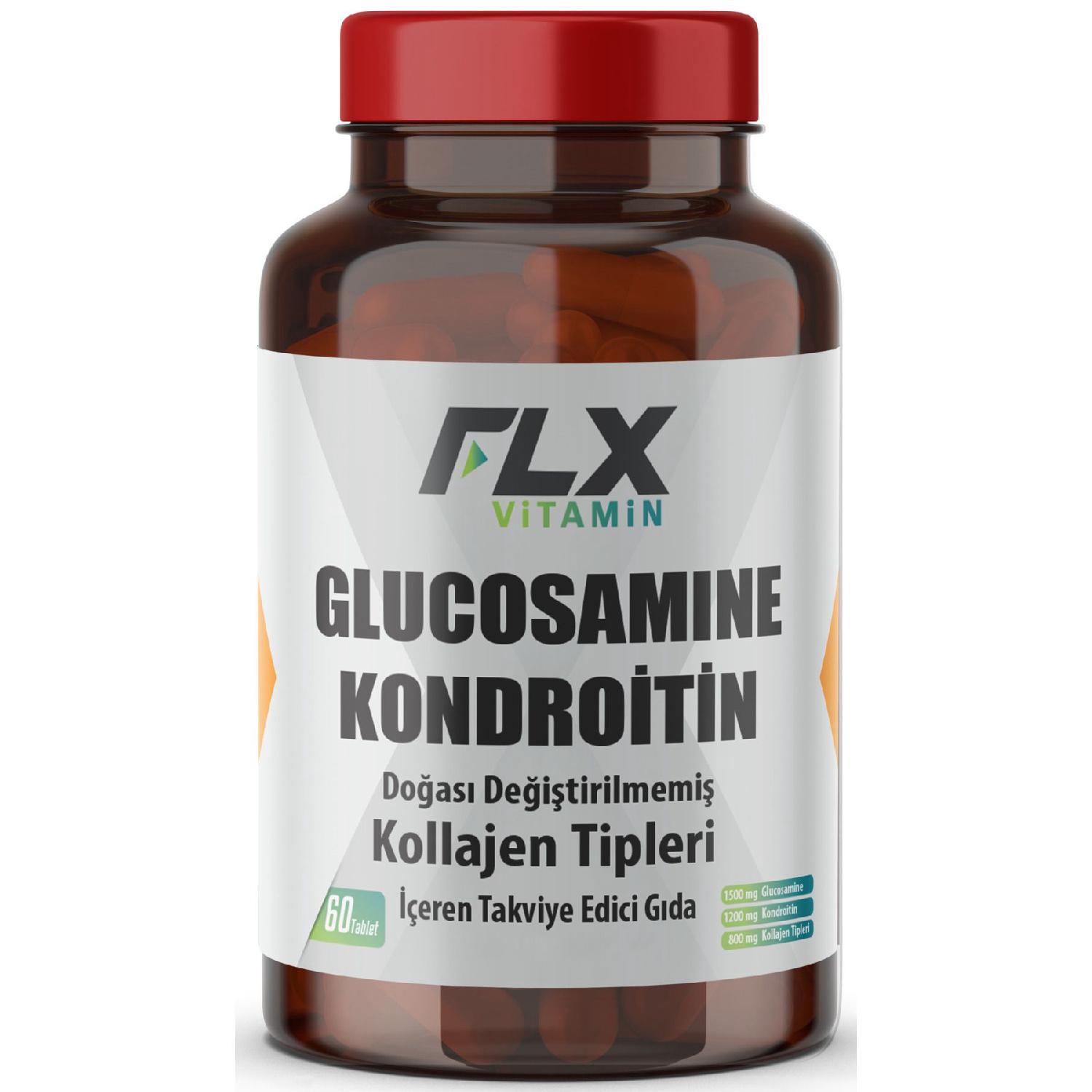 

Glucosamine Chondroitine Msm 60 Tablets Glucosamine Chondroitine Msm Collagen Vitamin D
