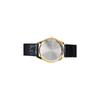 Casio Gold Bezel Quartz Movement Leather Strap Japanese and Korean Watch Women's Watch Silver Dial MTP-1093Q-7B1