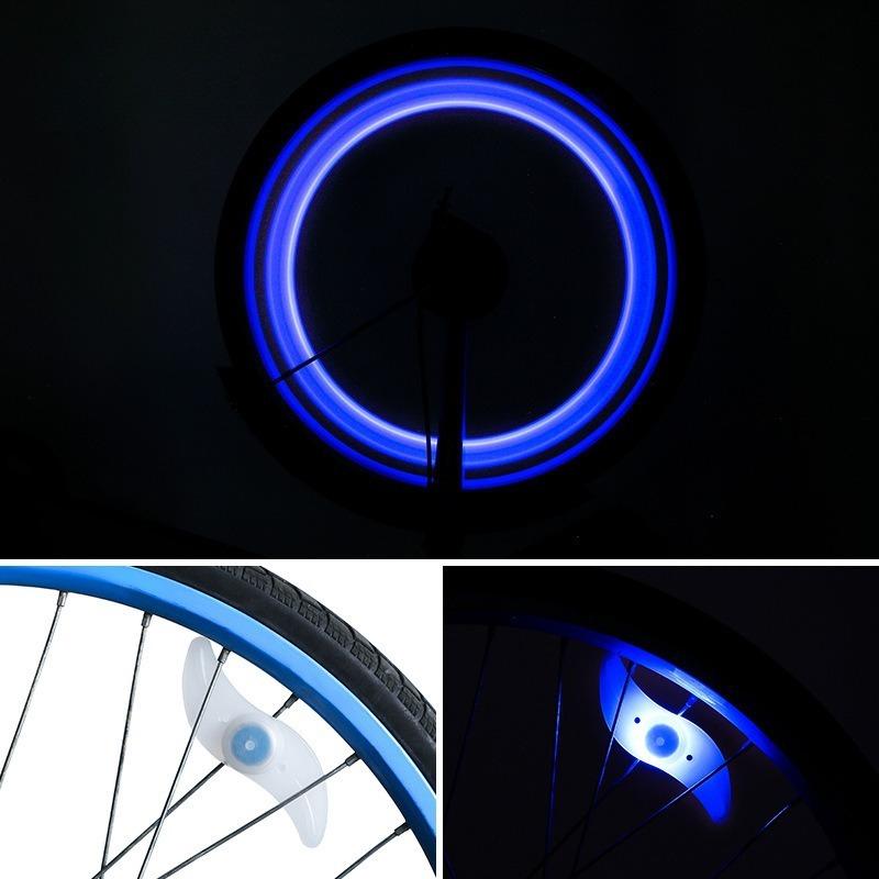 Bicycle Spoke Tire Flashing Light Night Warning Night Riding Light