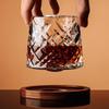 Draaiende Gehamerde Whiskeyglas Set