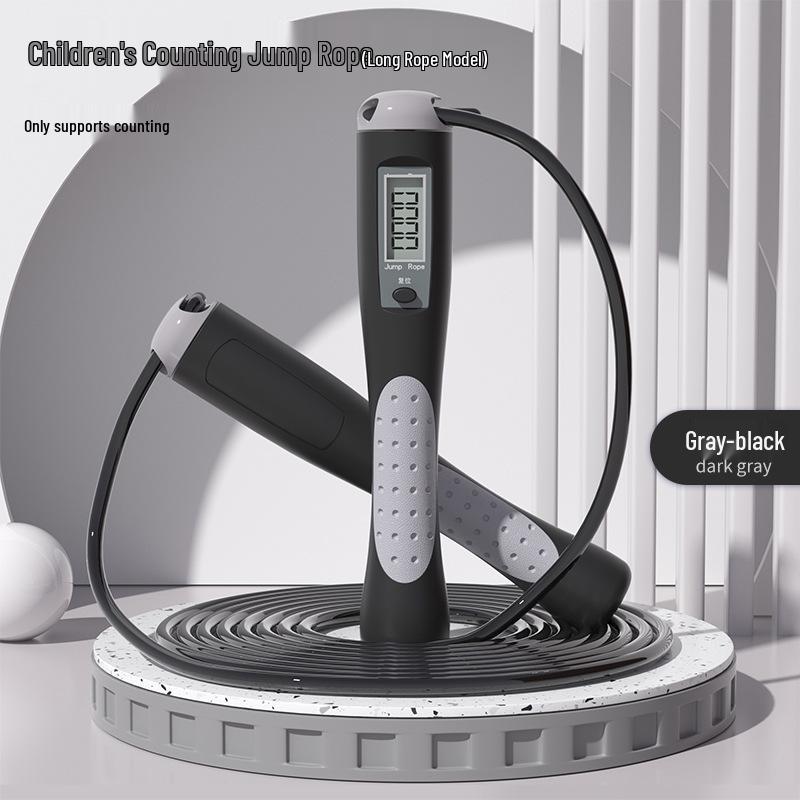 Adjustable Bamboo Section Jump Rope for Kids with Counting & Custom Logo