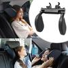 Neck Support Pillow 180 Adjustable Memory Foam Road Pal Headrest Travel Sleeping Car Headrest Suitable for Kids and Adults