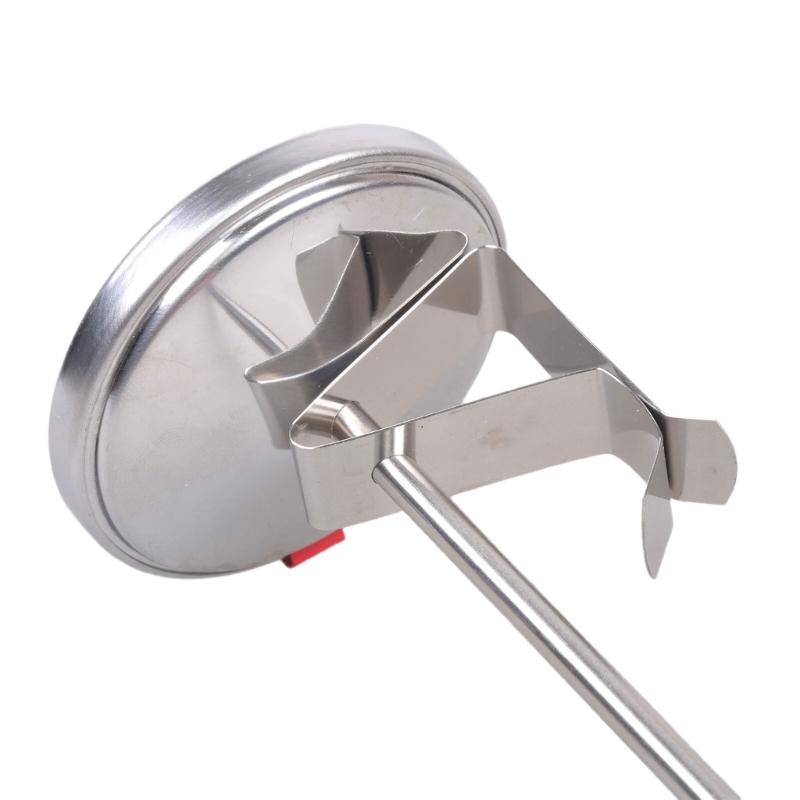 Reliable Soil Temperature Tool Temperature Instrument 6.3cm Face 400Mm Rod Waterproof for Organic Farming And Gardening