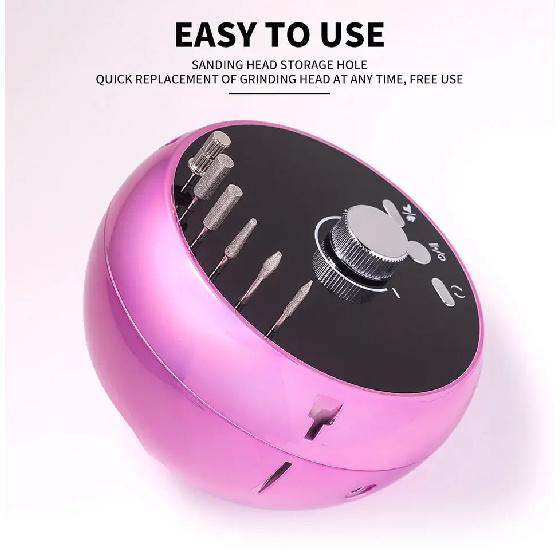 45000RPM Electric Nail Drill Professional Manicure Machine With Brushless Motor Nails Sander Set Nail Salon Polisher Equipment