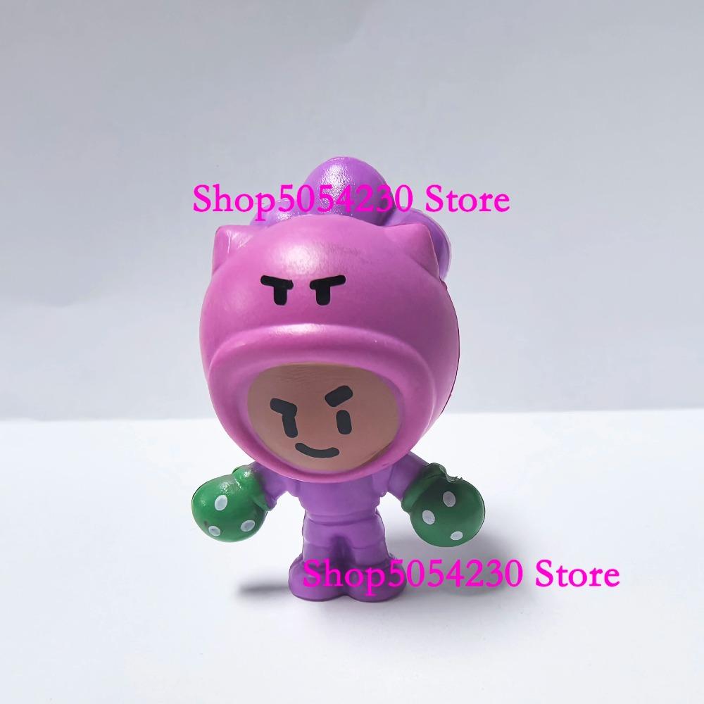 NEW Fashion Cartoon Dolls Original Model Mini Anime Figures Brawl-Stars Decoration Star-Player Collectible for Christmas Gifts