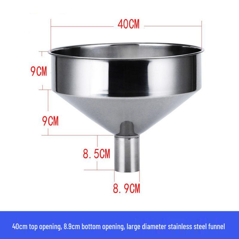 Heavy-Duty Stainless Steel Large Funnel for Industrial Fuel and Oil Press Machines