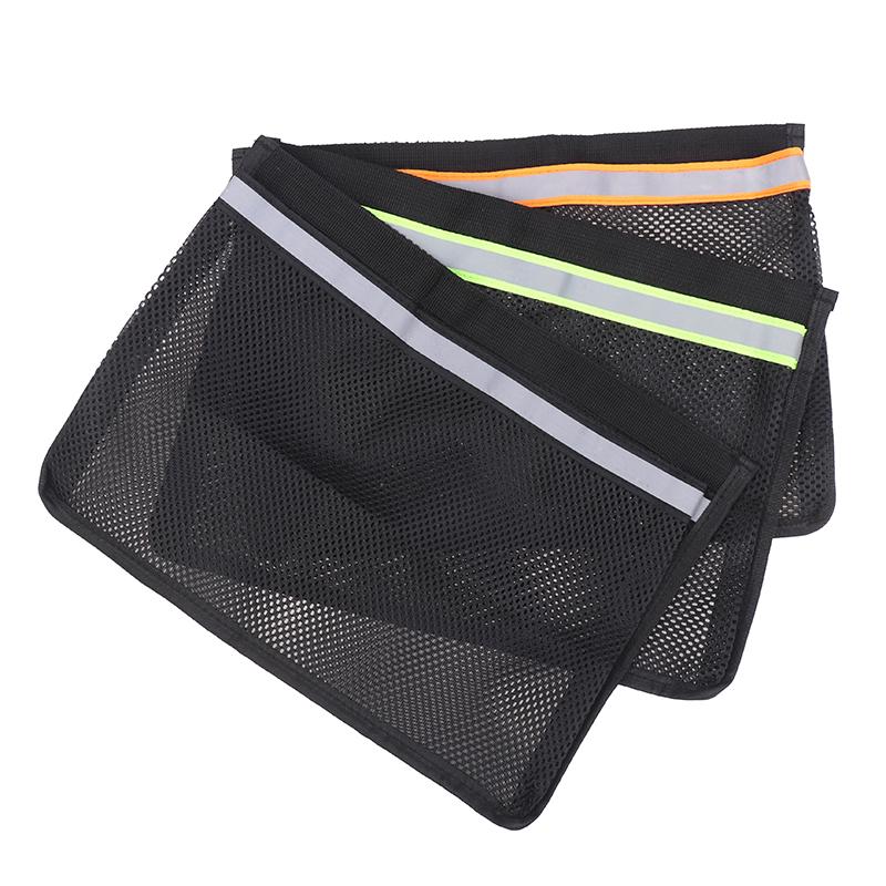 1/2Pcs Boat Storage Bag Self Adhesive Backing Organization Easy To Install And Remove Portable Marine Organizer Holder Mesh Bag