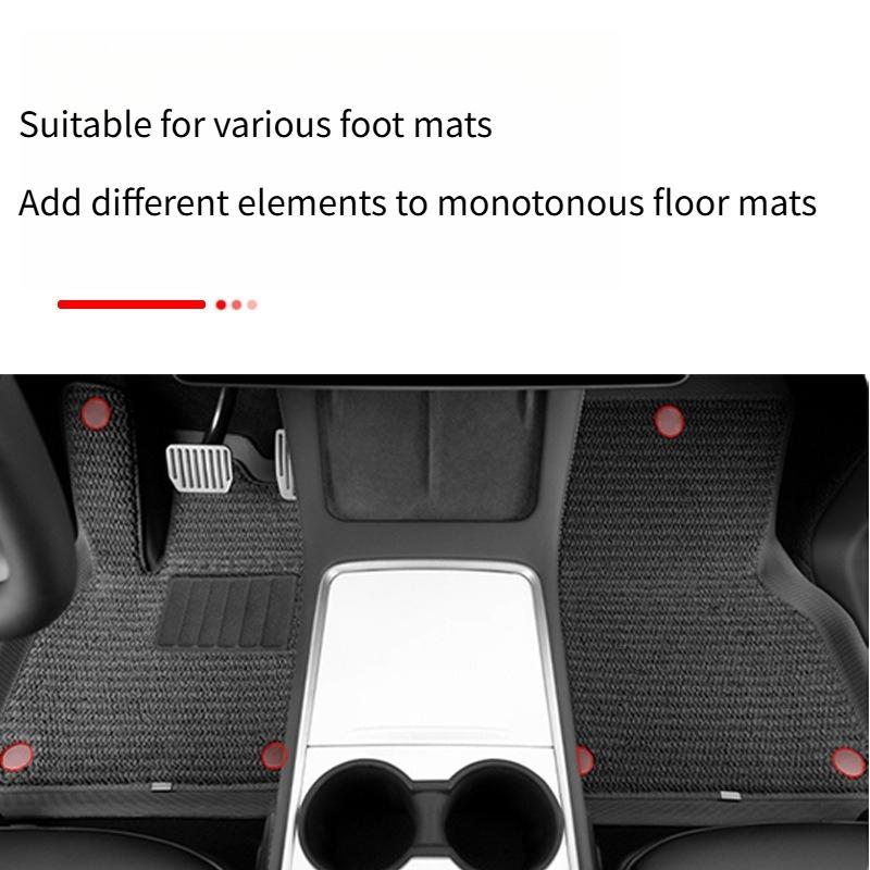 Car Floor Mat Clips Retention Holders Grips Carpet Fixing Clamps Buckles Anti Skid Fastener Retainer Resistant Auto Universal