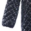 DUVETICA quilting quilting Down jacket 38 black Real fur Women Used