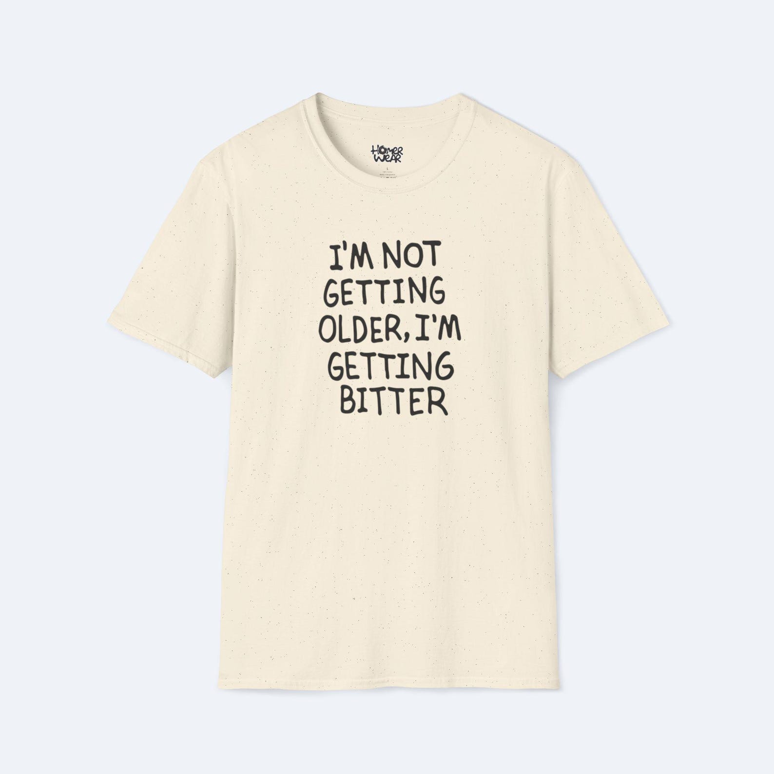 I m Not Getting Older I m Getting Bitter T-Shirt Funny Homer Bart Meme Shirt Retro Simpsons Inspired Graphic Tee Sarcastic Gift Unisex Top L