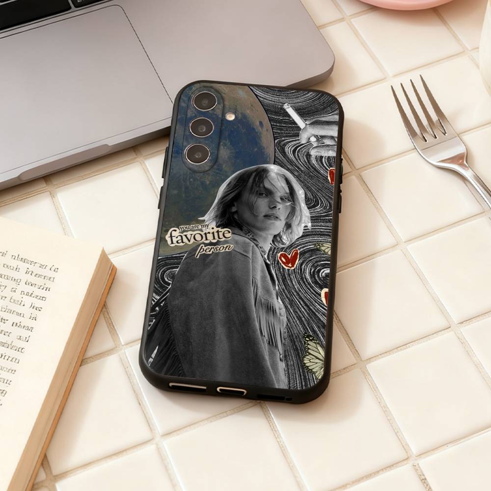 J-Jamie Campbell Bower Phone Case For Samsung Galaxy A73,A72,A71,A70,A53,A52,A51,Others Soft Black Shell