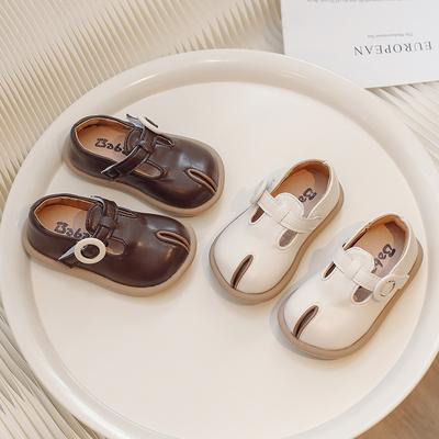 Mädchen Retro Lederschuhe Kinder Freizeitschuhe Bequem Mode Kinder Prinzessinnenschuhe Rutschfest Frühling Herbst 2024 Neu