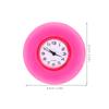 Suction Cup Bathroom Clock Waterproof Fog Resistant Mirror Display Clear Time Reading for Shower Wall Mounted Silent Timer