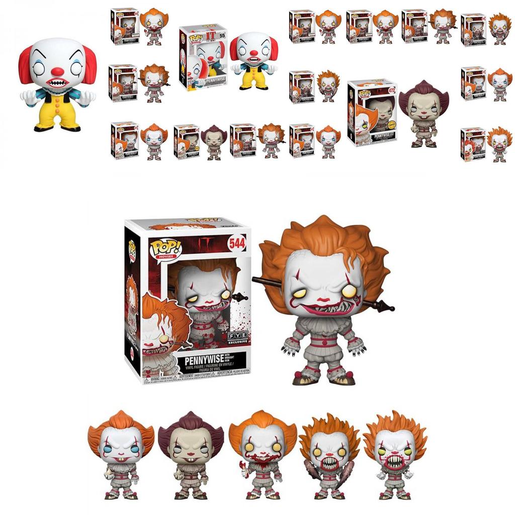 Adorable Funko Pop Stephen King's It Pennywise Figure Perfect For Collectors And Fans