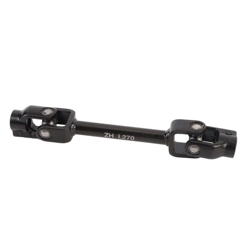 270mm Steering Shaft Assembly M14 30T Steel Alloy High Strength for Go Kart ATV Quad Mini Bike