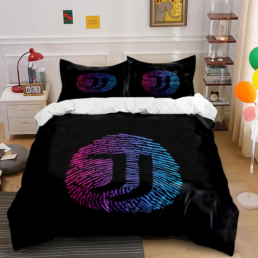

Fingerprint with gradient logo. Bedding sets Duvet cover sets Duvet covers Pillowcases(1 * Duvet Cover 2 * Pillowcases without duvet insert) 135x200cm