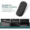 2PCS Car Door Armrest Pads, Soft Leather+Memory Foam Car Knee Pads, Soft Comfortable Auto Arm Rest Pillow for Elbow Leg Support, Universal Auto