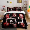 Rock Band Theme Bedding Set Bedding Set (1 Duvet Cover, 2 Pillowcases, Duvet Not Included)