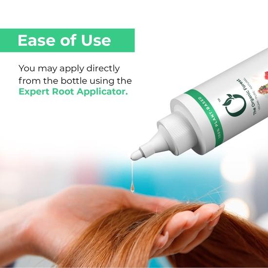 Organic Forest 100% VEGAN Čistý za studena lisovaný ricinový olej pro růst vlasů | Bez hexanu Vlasový olej pro ženy a muže | Ricinový Arandi olej | 100 ML