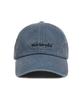 Mark Gonzales Signed Logo Washed Basic Ball Cap - Navy