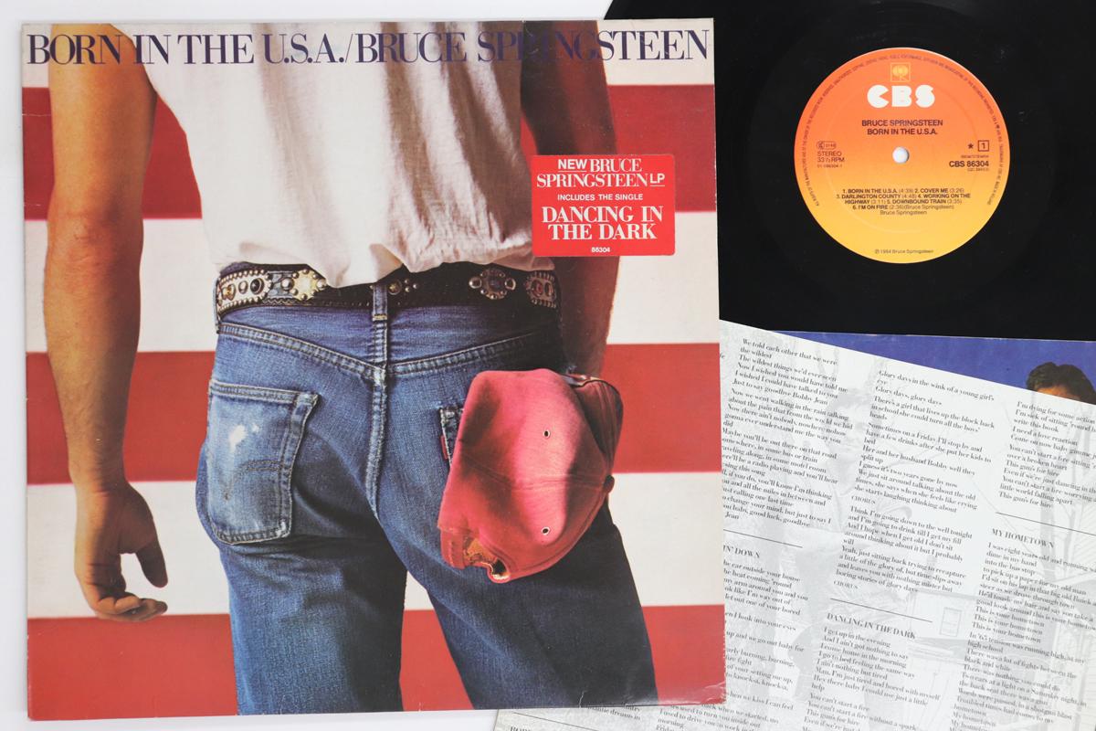 

LP Record BRUCE SPRINGSTEEN - Born In The U.S.A. 86304 CBS 1984 Europe Rock Used