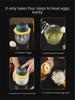 Wireless Electric Egg Beater & Garlic Pounder: Multi-Function, Splash-Proof Kitchen Gadget for Meat Mincing & Baking
