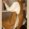 Fashion Japanese Style Long Vest Anti-dirty Waterproof Kitchen Aprons Multipurpose Nail Salon Beauty Apron