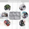Felt Desktop 8 Piece Drawer Storage Box Set One Piece Molded Organizer Snack Container Organization System Kit