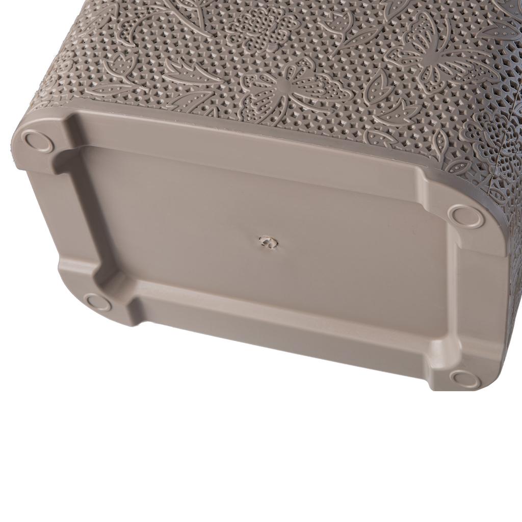 KADAX Basket with Lid for Laundry and Clothes Aglio 55L