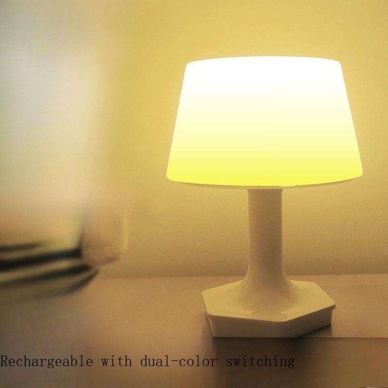 

Room Desk Lamp LED Eye Protection Reading Light Adjustable Brightness Rechargeable Bedside Lamp for Bedroom Home Office Study style-1