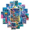 10/30/50pcs Cartoon Anime Street Night View Stickers Aesthetic Painting Prints Scenery Decal Laptop Suitcase Guitar Cool Sticker