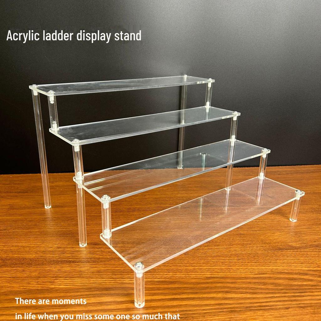 Akrylowy wielowarstwowy stojak wystawowy na pudełka kolekcjonerskie Pop Mart Blind Box