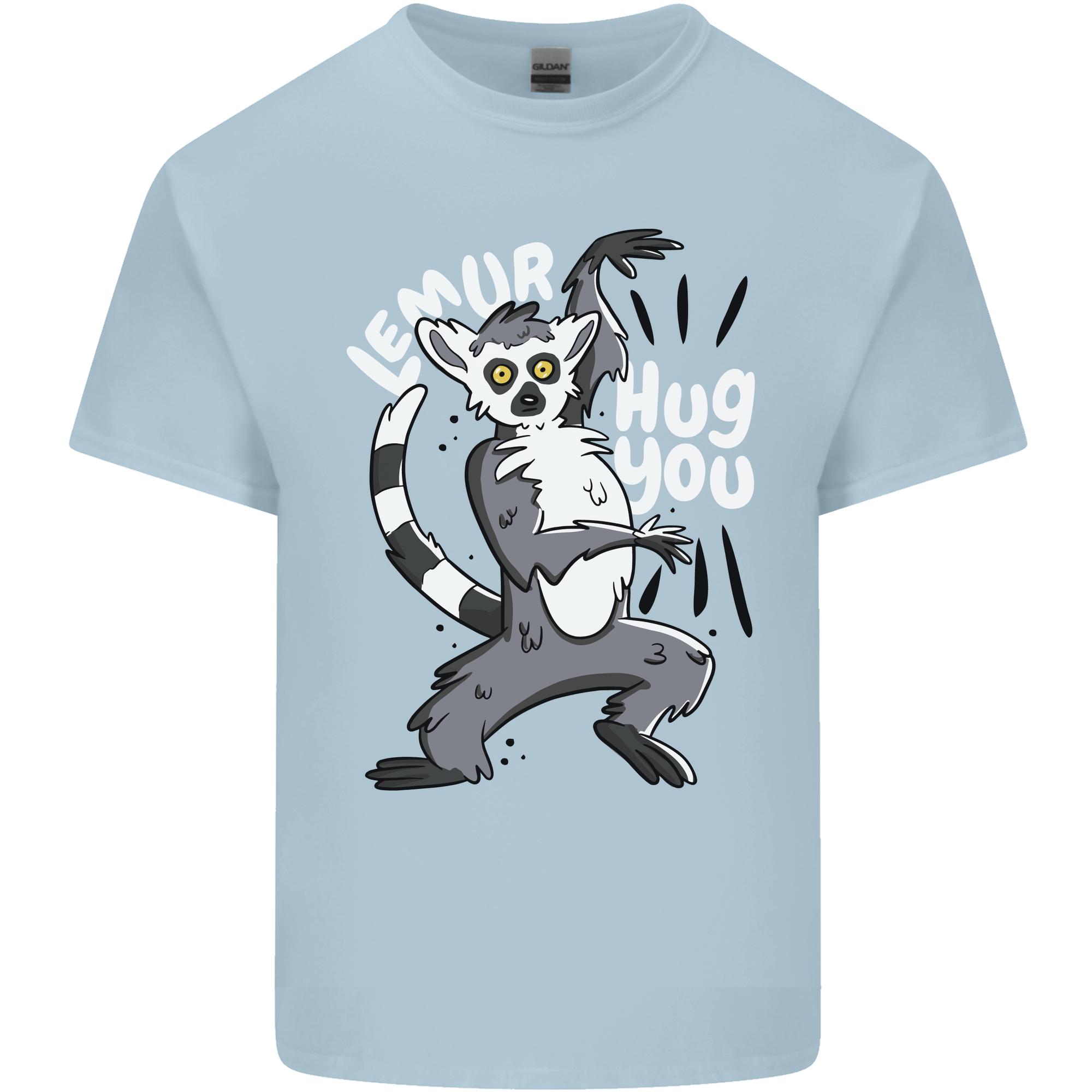 Lemur Hug You Funny Unisexs Light Cotton TShirt S