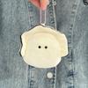 Oysters Plush Keychain Aesthetic Bag Pendant,Funny,Stuffed Oyster Toy,Stuffed Animal Keyring Pendant