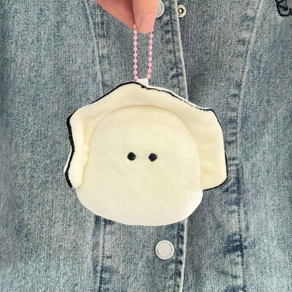Oysters Plush Keychain Aesthetic Bag Pendant,Funny,Stuffed Oyster Toy,Stuffed Animal Keyring Pendant