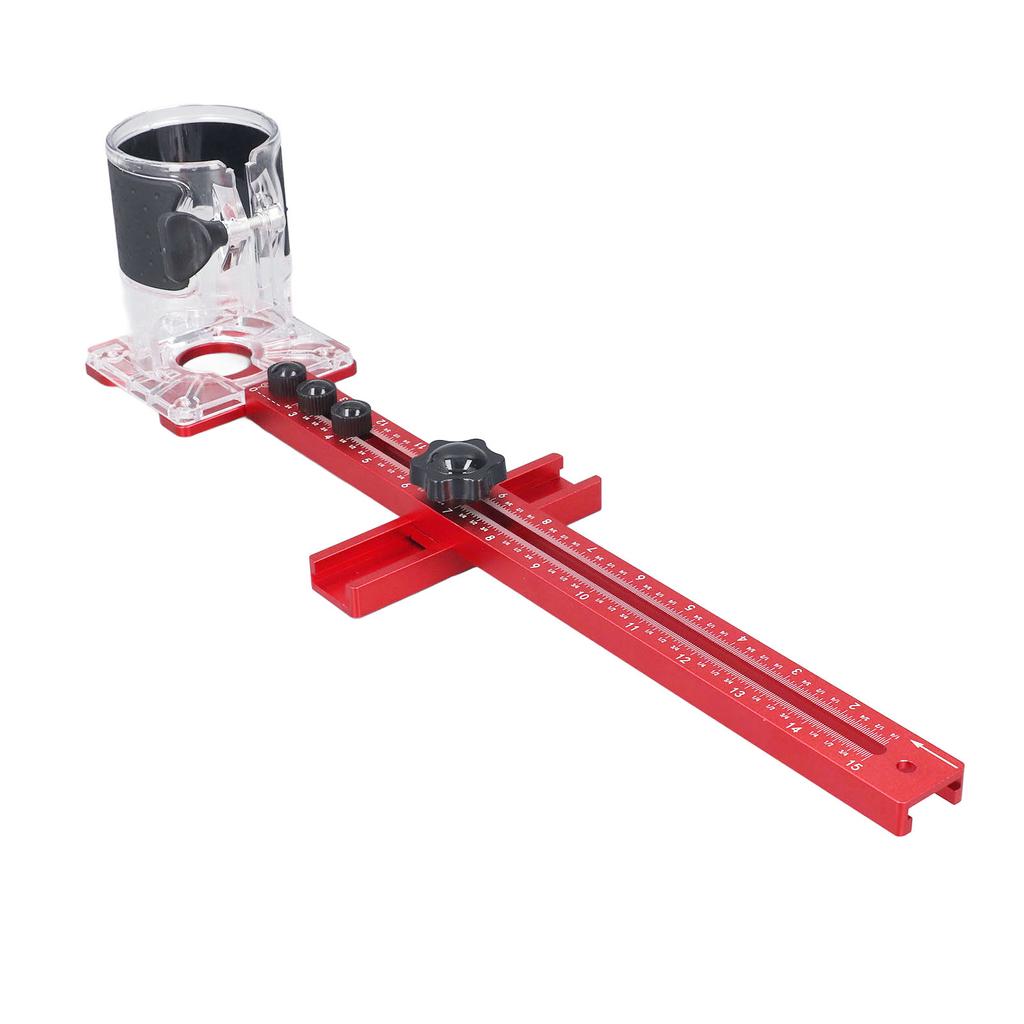 Router Milling Groove Bracket 4 in 1 Cabinet Hardware Jig Circle Cutting Guide Adjustable Woodworkin