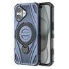 For iPhone 17 Magnetic Case Rotating Kickstand TPU PC Shockproof Phone Back Cover Compatible with MagSafe