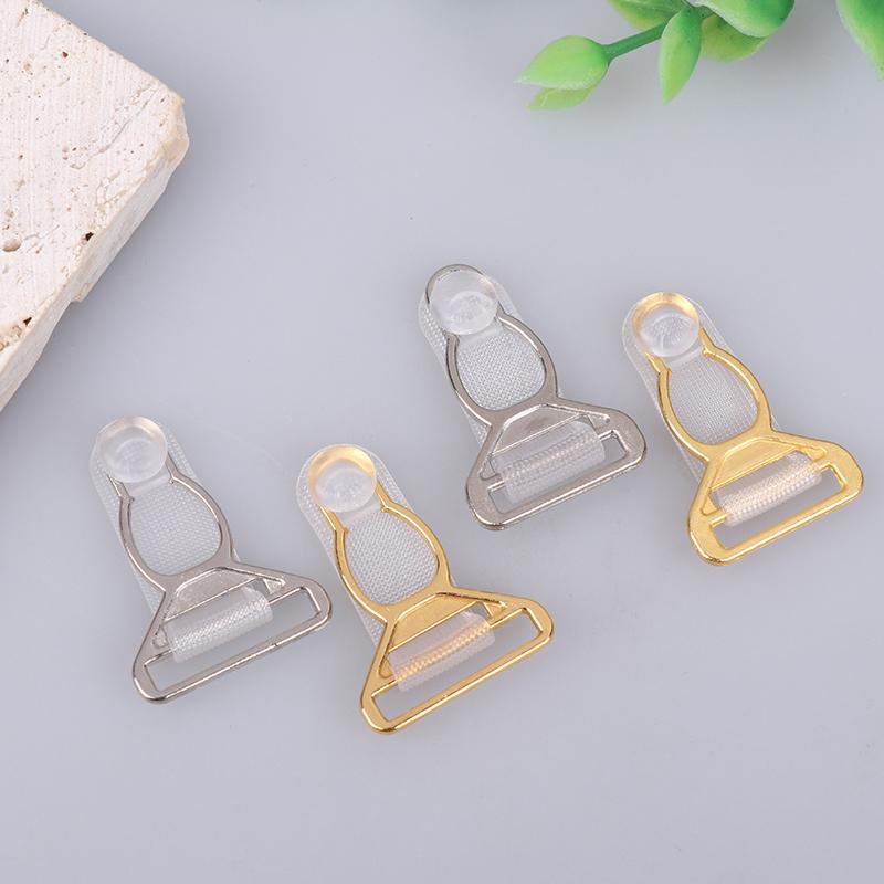 10Pcs 10/12/15/18Mm Metal Adjust Buckle For Corset Leg Garter Belt Clip Hook Suspender Ends Buckles Hosiery Stocking Grips